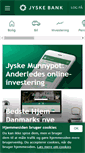 Mobile Screenshot of jyskebank.dk